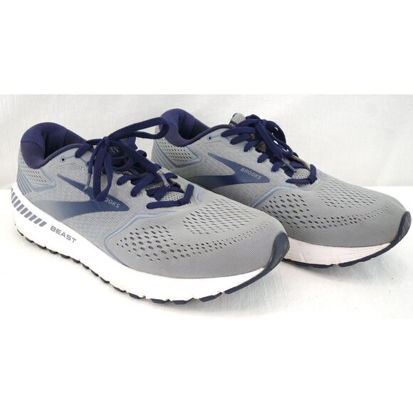 Brooks Beast 20 Sneakers | Sz 12, Blue/Grey,/Peacoat, 1103271D491 - Picture 3 of 8